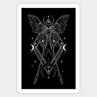 Chinese Luna Moth - Actias Dubernardi Sticker